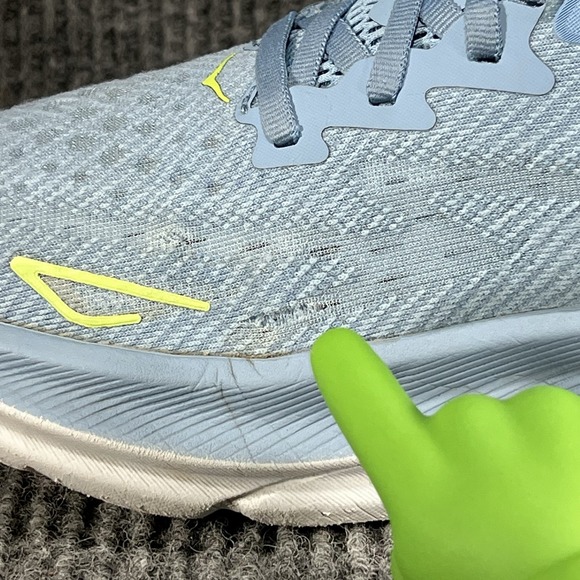 Hoka One One Clifton 9 Women's Size 9.5 Dusk Pink Twilight Shoes 1127896 DNK - Picture 11 of 16